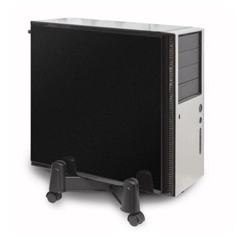 -pc home tower cpu-stativ computertilbehør justerbar størrelse anti-slip taskeholder hosts bakke desktop