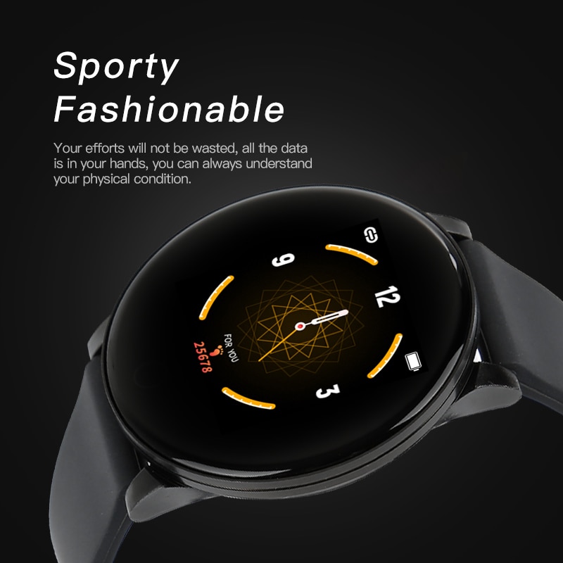 Smart Watch Men Women Blood Pressure Activity Sport Wristband Fitness Tracker Blood Oxygen Monitor smartwatch for Android #ED