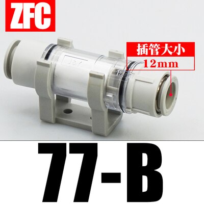 Negativt tryk rør type pneumatisk vakuumfilter vfc 100/ vfc 200-04/06/08/10b zfc 53- b zfc 54- b zfc 74- b zfc 75- b zfc 76- b zfc 77- b: Zfc 77- b