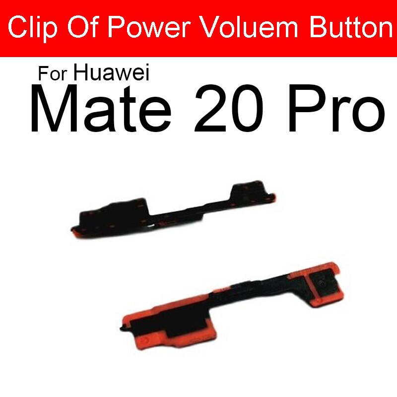 Power Volume Button For Huawei Mate 20 20Lite 20Pro 20X Up Down Audio Control Button Replacement Repair Parts Flex Ribbon Cable: Mate 20 Pro