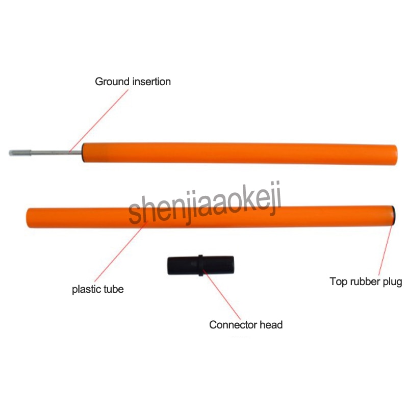 Portable Pet Training Poles Outdoor Dog Sports Equipment Dogs Activity Agility Weave Slalom 12 Pole/Set with Carrying Case