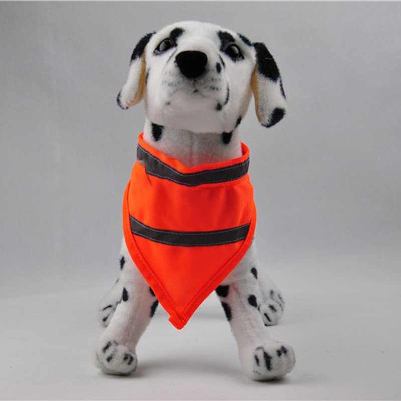 Chihuahua Teddy Huisdier Slabbetjes Reflecterende Hond Speeksel Handdoek Fluorescerende Hond Sjaal Bandana Voor Honden Klittenband Lichtgevende Halsband