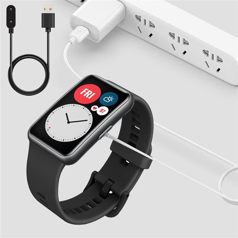 Magnetisk usb-oplader kabel opladning dock datakabel til huawei watch fit honor watch es smart ur opladning sync datakabel