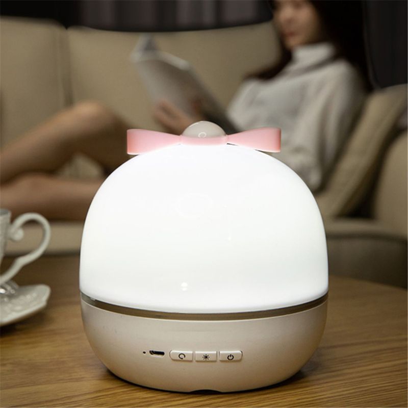 6 Patterns LED Projector Star Moon Night Light Sky Rotating Operated Nightlight Lamp For Kids Baby Bedroom Nursery Christmas