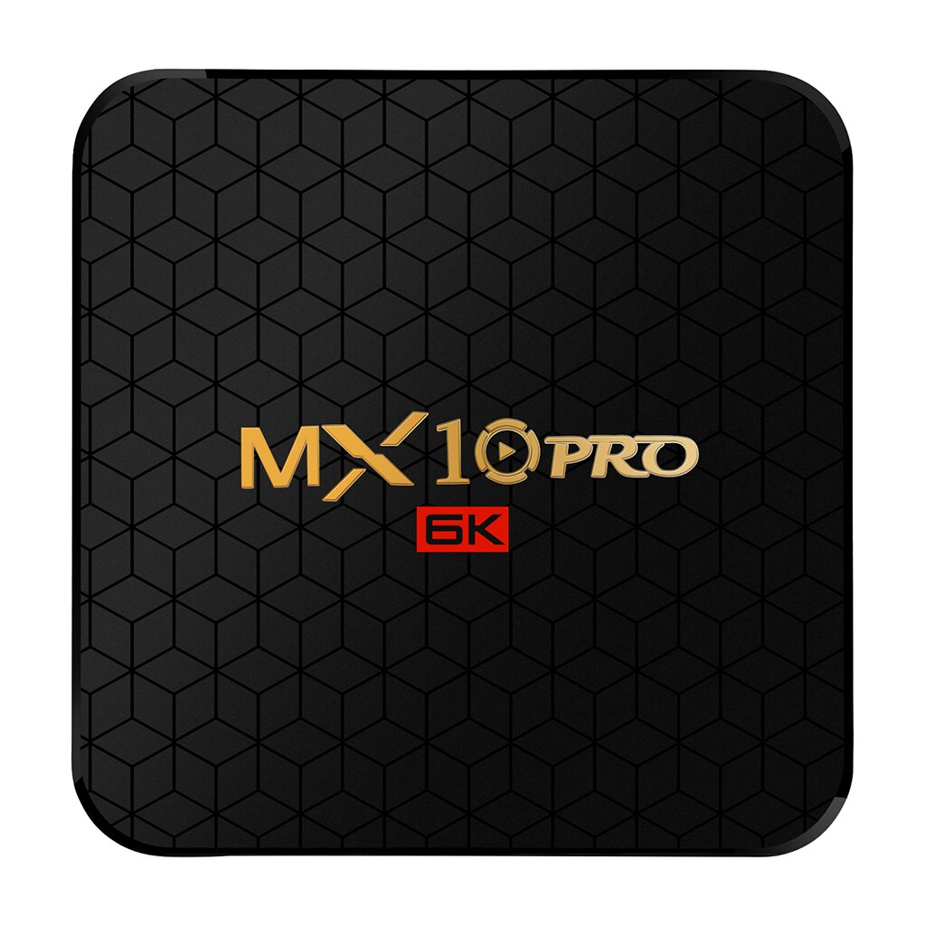 Mx 10 Pro H6 4 + 64GB inteligente Octa Core Android 9,0 Dual-banda WIFI 6K nosotros