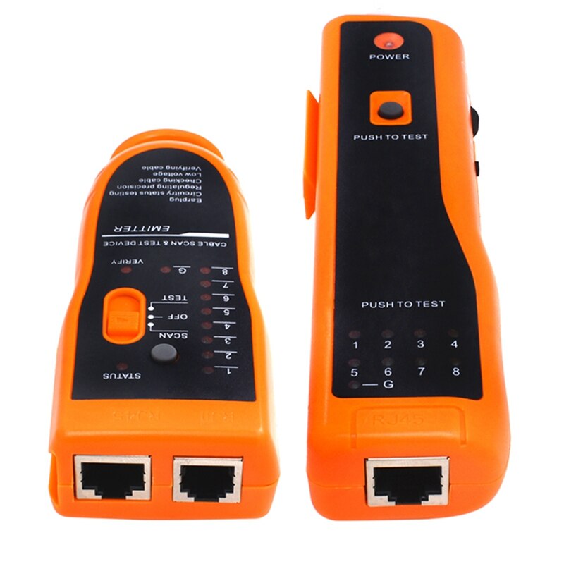 Utp Stp Cat5 Cat6 Rj45 Lan Network Cable Tester Line Finder Rj11 Telephone Wire Tracker Tracer Diagnose Tone Kit Xq-350
