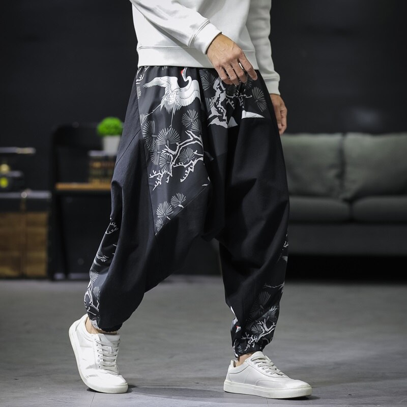 Hip japanske bukser herre urban streetwear plu... – Grandado