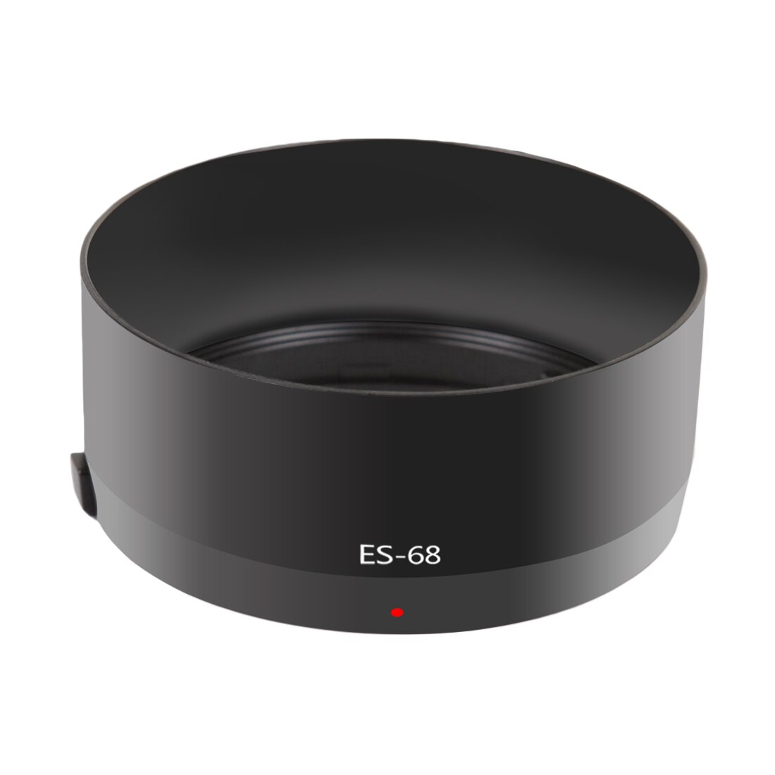 ES-68 ES 68 ES68 ABS Plastic Lens Hood Reversible Camera Lens Accessories for Canon EF 50mm f/1.8 STM Black