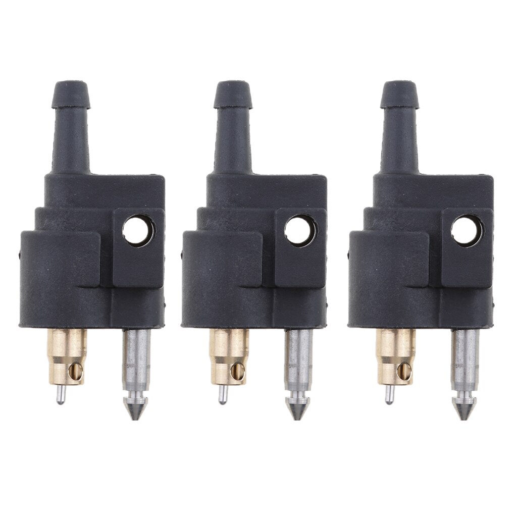 3 stücke Kraftstoff Linie Stecker Quick Connect 1/4 zoll 6mm Männlichen Gas Tank Armaturen Ersetzen für Yamaha Außenborder