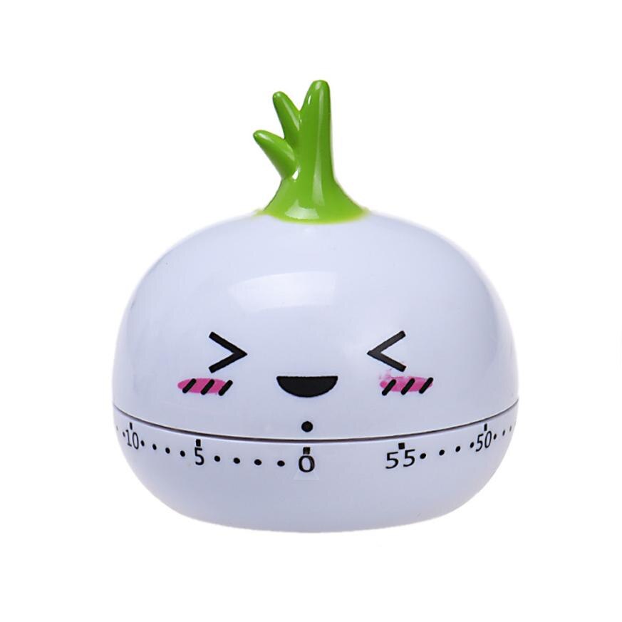 1 pc temporizador cozinha 60 minutos cozinhar mecânica casa decoração acessórios de cozinha: A