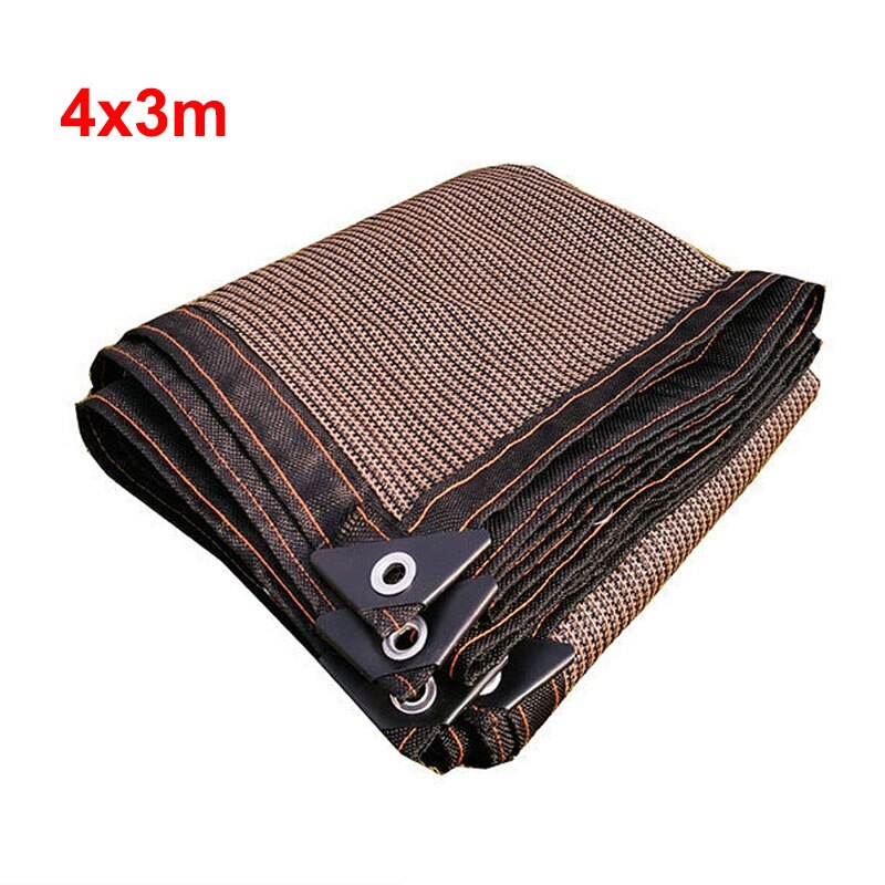 9 Sizes Sun Shade Snail Summer Garden Sun Shade Net Outdoor Shade Sail Balcony Camping Shelter Patio Awning: 4x3M Shade Sail