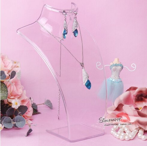Modieuze sieraden buste mannequin hanger ketting oorbel display beste waarde