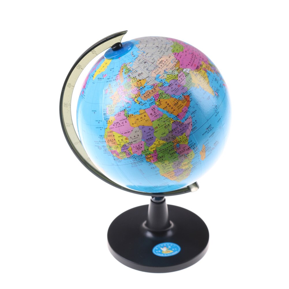 Chinese English World Globe Country Region Map Geography Learning Toy 14cm