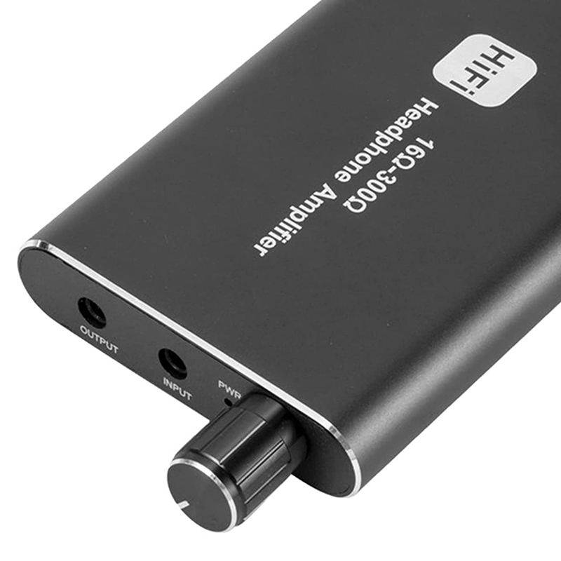 Hoofdtelefoonversterker hoofdtelefoonversterker 3.5mm stereo audio-ingangen volumeregeling