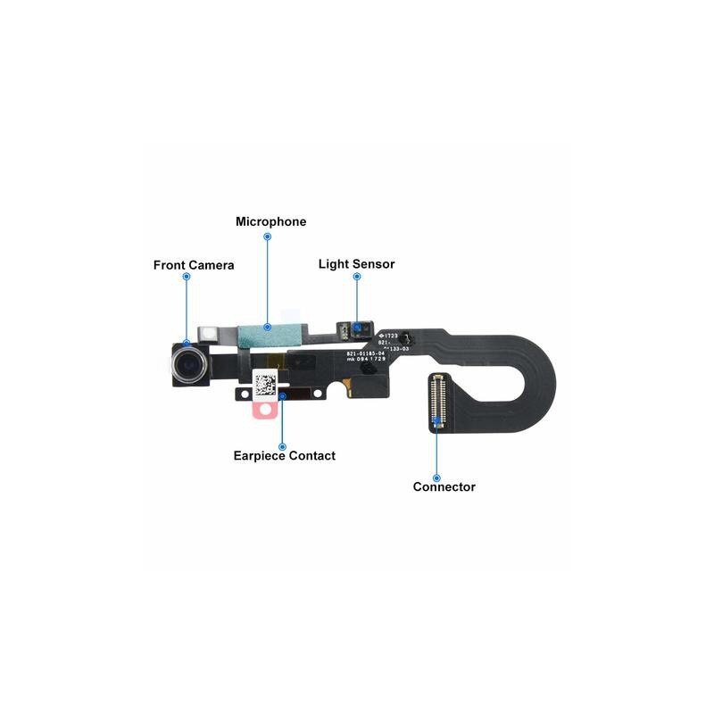 biegen vorne kamera für iPhone 8 mikrofon Headset licht und Nähe Sensor