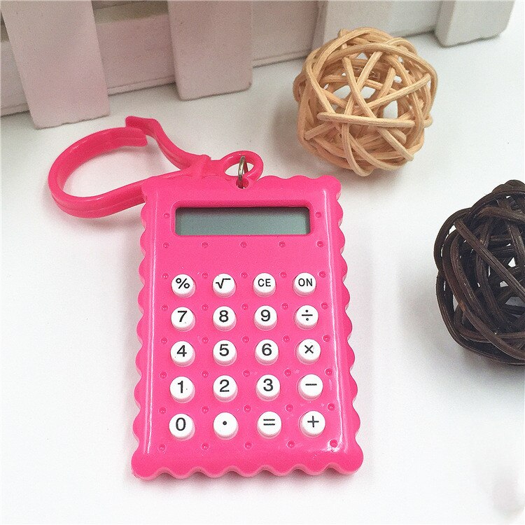 Fad Children Silicone Date Multi-Purpose Kids Electronic Calculator Wrist Watch: D