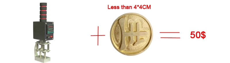 Stampping Machine Nummer En Brief En Logo Stamper Hand Held Woold Embosser Plastic Bronzing Machine Messing Logo Printer