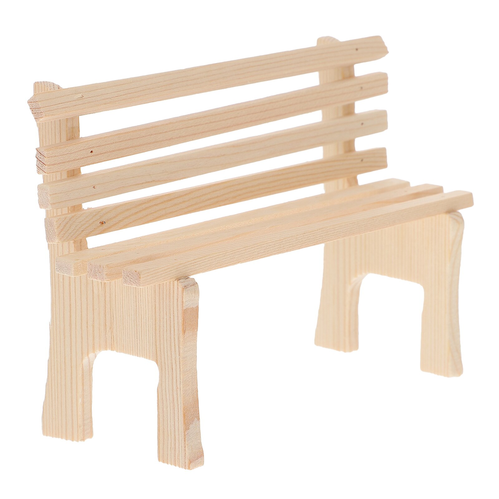 Miniature Bench Model Miniature Bench Wooden Bench Model Ornaments