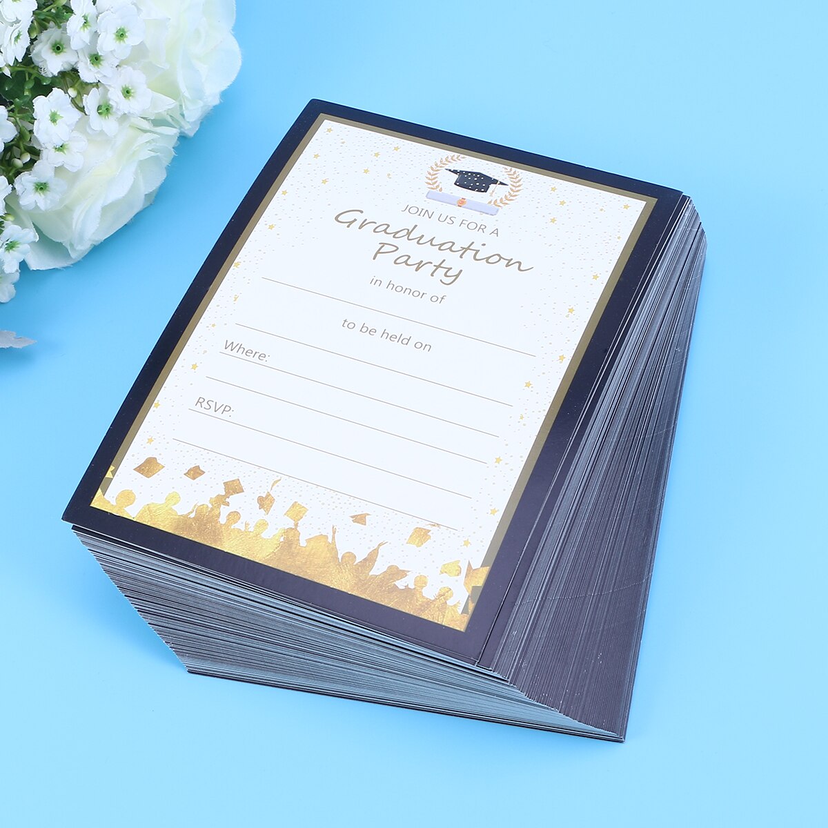 48pcs Graduation Party Invitations Cards Graduation Party Favors