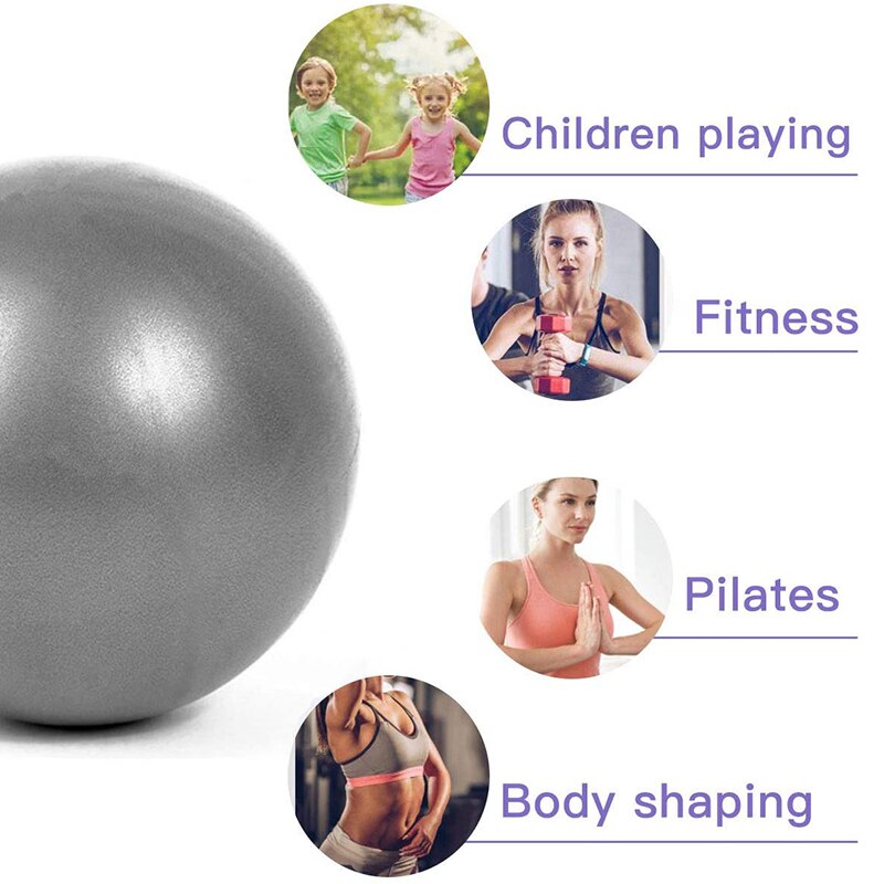Mini Yoga Ball PVC Fitness Ball Suitable For Equipment Exercise Ball Balance Home Trainer Pilates 25 Cm Yoga Equipment