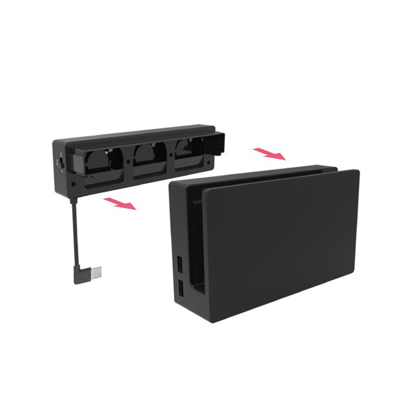 Adjustable Cooling Fan Switch NS Original Stand Game Console Dock Cooler USB Cooling Fan NS NX For The Nintendo Switch Dock Set