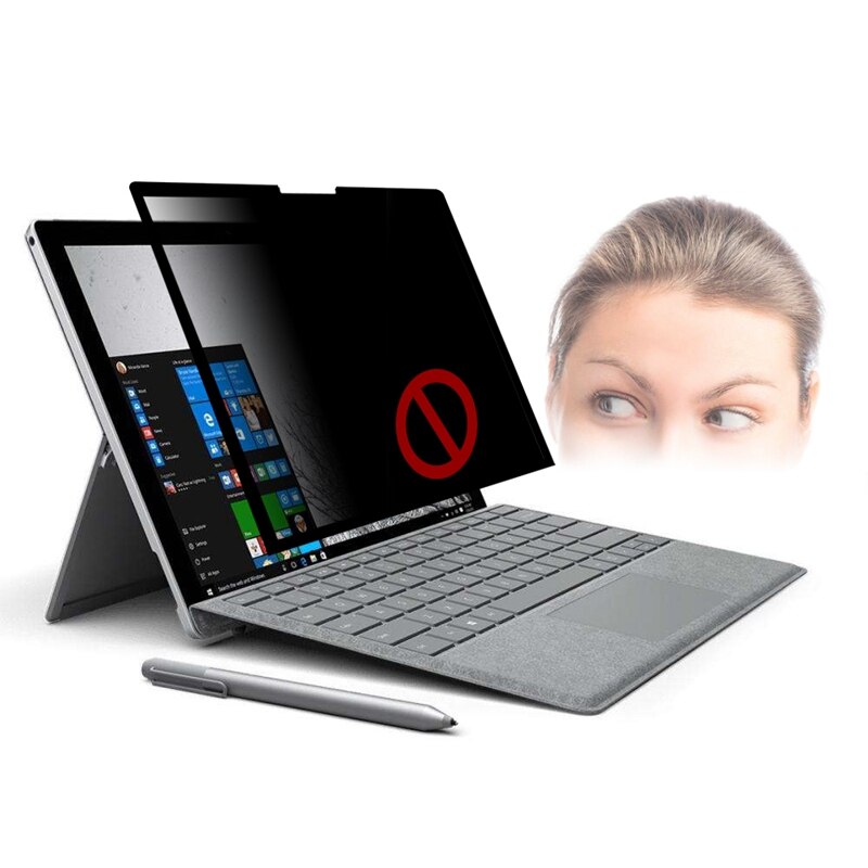 Easy On/Off Removable Pressscreens Privacy Screen Filter For Surface Pro 6 ,Surface Pro 5 Surface Pro, Surface Pro 4 An