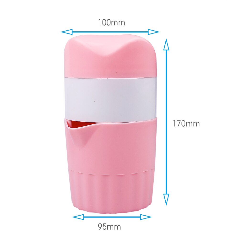 Manual Citrus Juicer Juice Bottle Lemon Orange Watermelon Fruit Squeezer For Travel