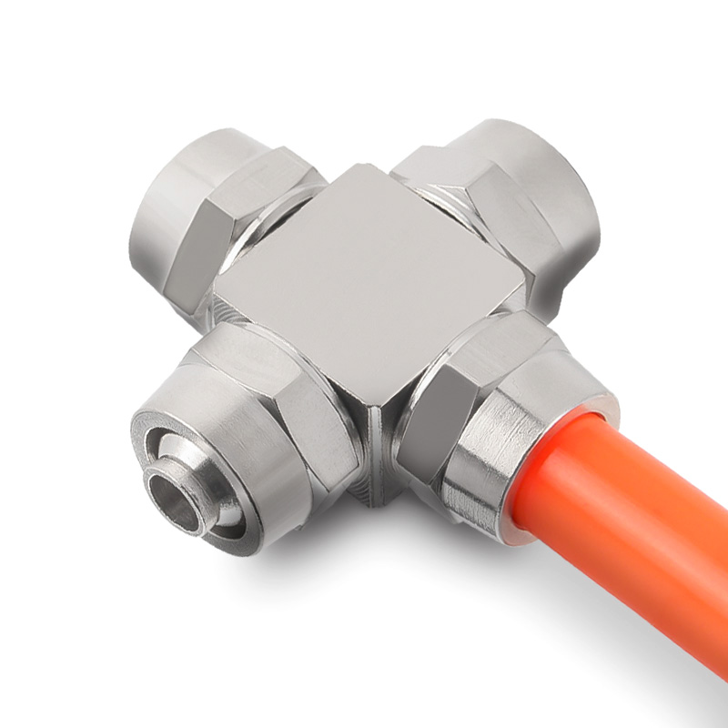 Kupfer Vernickelt Pneumatische Air Schnell Anschluss Für Schlauch Rohr OD 4MM 6 8 10 12 14 16MM schnelle Gemeinsame Verbindung KPV KPE PZA