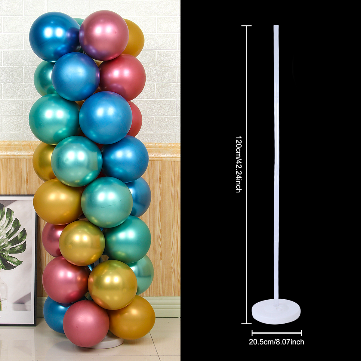 Ballonnen Stand Ballon Houder Kolom Ballon Base Pole Bruiloft Verjaardag Party Decor Kids Baby Shower Benodigdheden Ballon Ondersteuning Boog