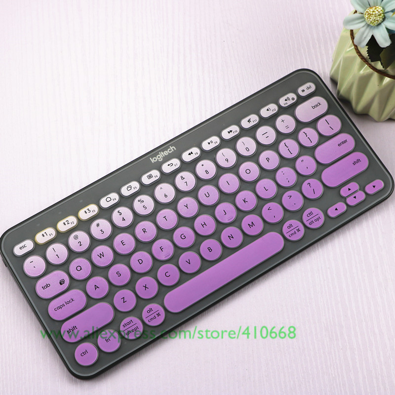 Weiche Silikon Tastatur Abdeckung Schutz Film Für logitech K380 K 380 Bluetooth tastatur multi-gerät mechanische Haut Schutz