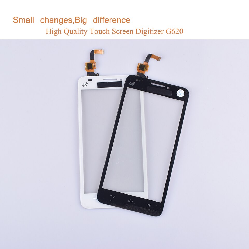 Para Huawei Ascend G620 G620-UL01 pantalla táctil del Sensor del Panel digitalizador G620S G620S-L01 G620S-02 G620S-L03 pantalla táctil de vidrio