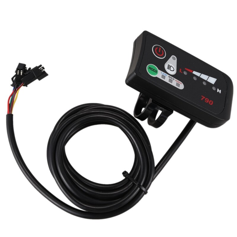 Waterdichte Elektrische Fiets Led Display Bedieningspaneel Elektrische Fiets Diy Accessoire Deel Voor Elektrische Fiets Scooter E-Bike: 24v