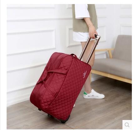 Brand20Inch 24 "grote bagage trolley Case reistas op wielen voor vrouwen mannen koffer Reizen Duffle Rolling Bagage