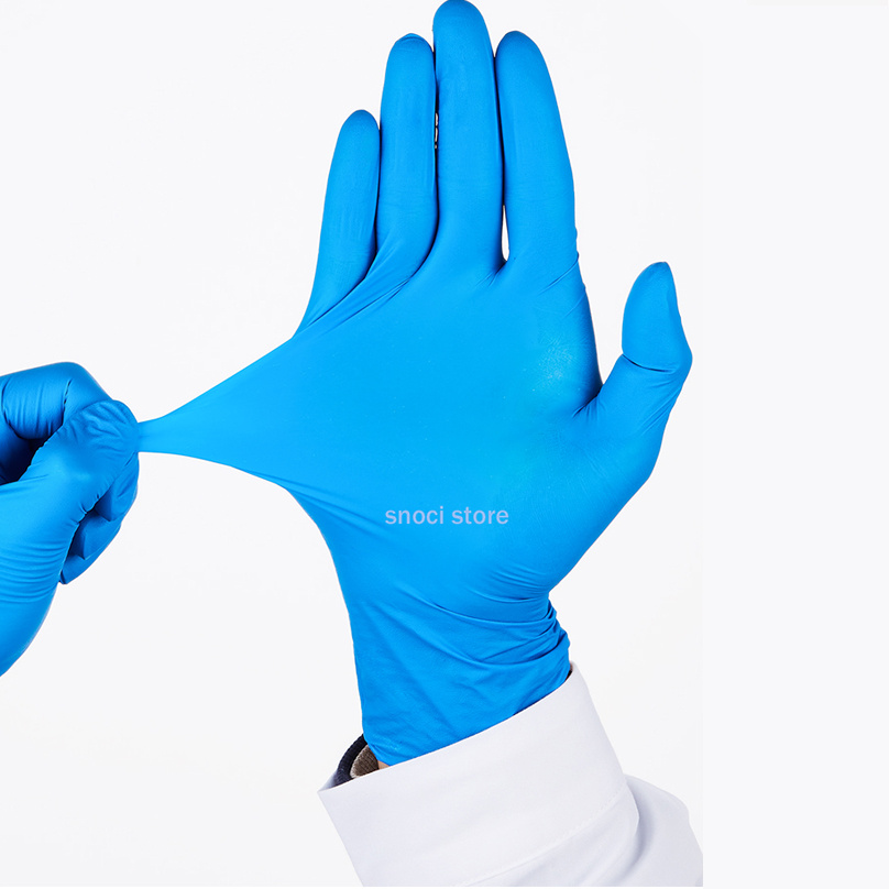 Laborhandschuhe, chemische Nitrilhandschuhe, säure- und alkalibeständiges Gummi, Latex, wasserdicht, Einweghandschuhe, 10/20/50/100 Stück