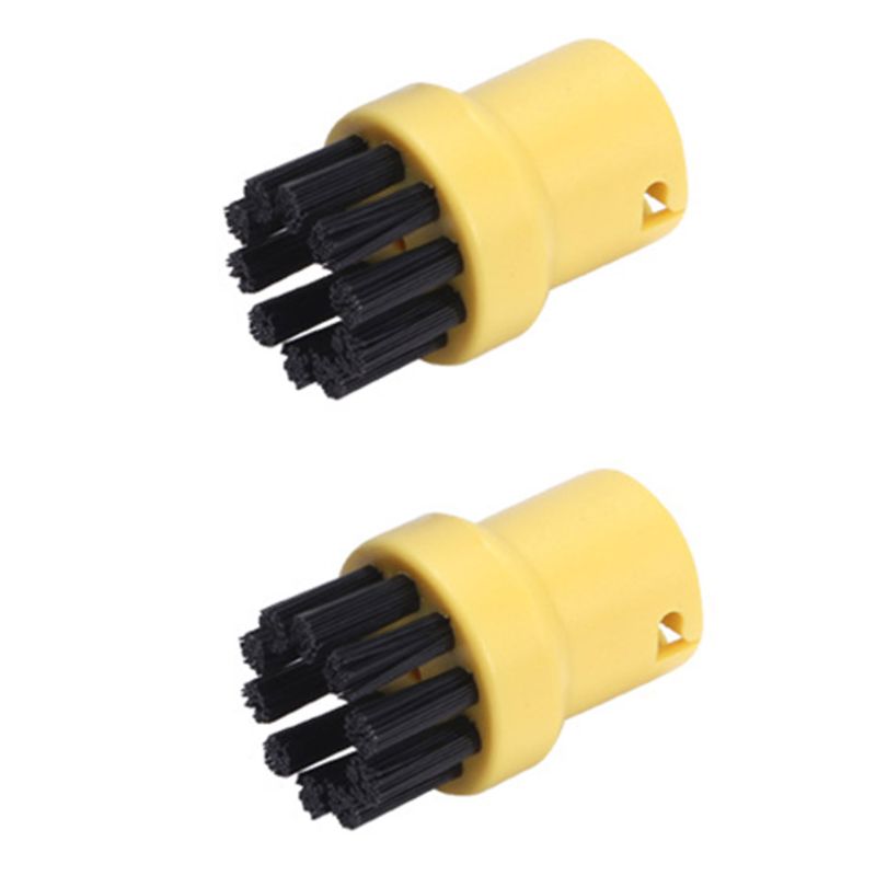 Cepillos de limpieza para Karcher SC1 SC2 SC3 SC4 SC5 SC7 CTK10, accesorios de limpiador a vapor, boquilla de rociador redonda de repuesto, novedad de 2023: YELLOW