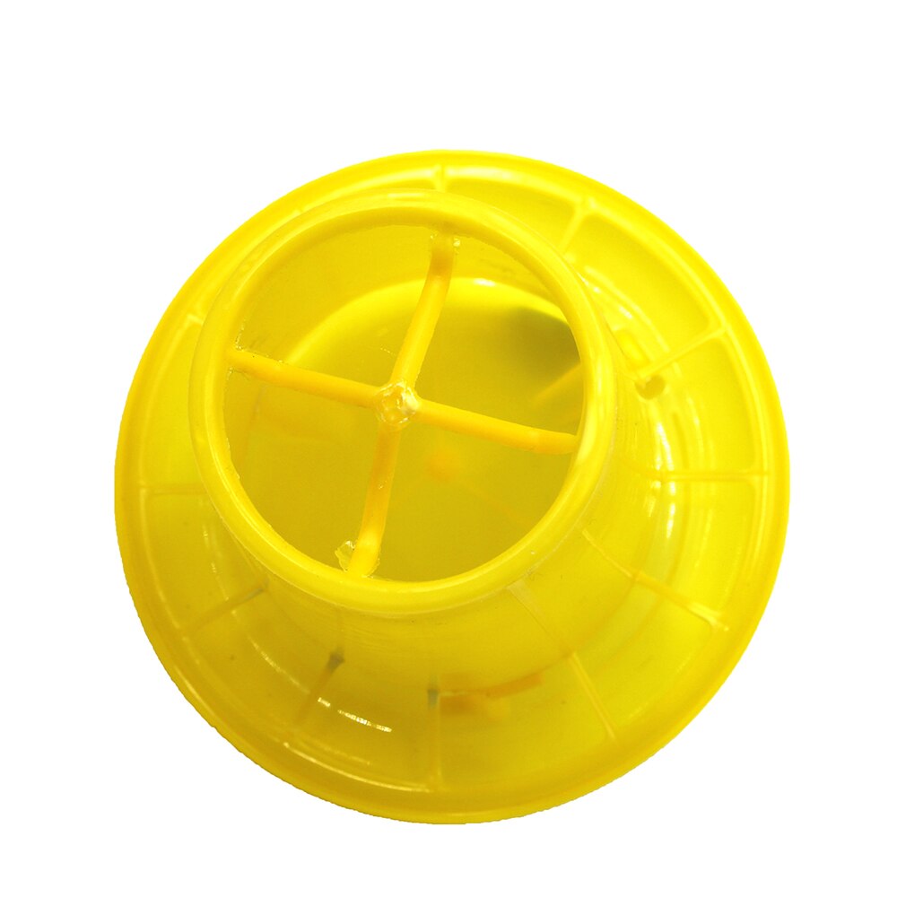 2PCS 1KG Feeders Poultry Chicken Small Feeding Tools Yellow Orange Plastic Day Chick Broiler Cage Associated Supplies Farming: Yellow