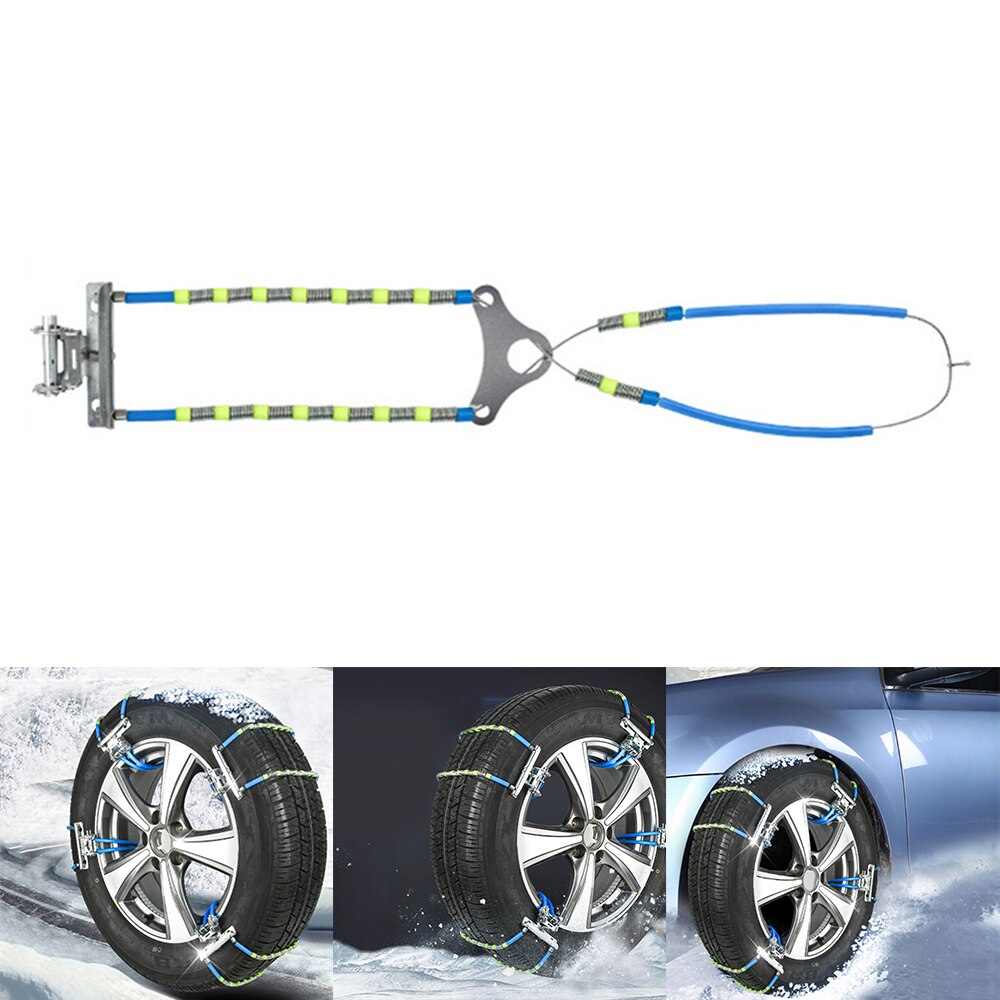 Winter Auto Sneeuw Keten Anti-Slip Emergency Bal Sneeuw Tire Keten Voor Suv Auto 'S Universal