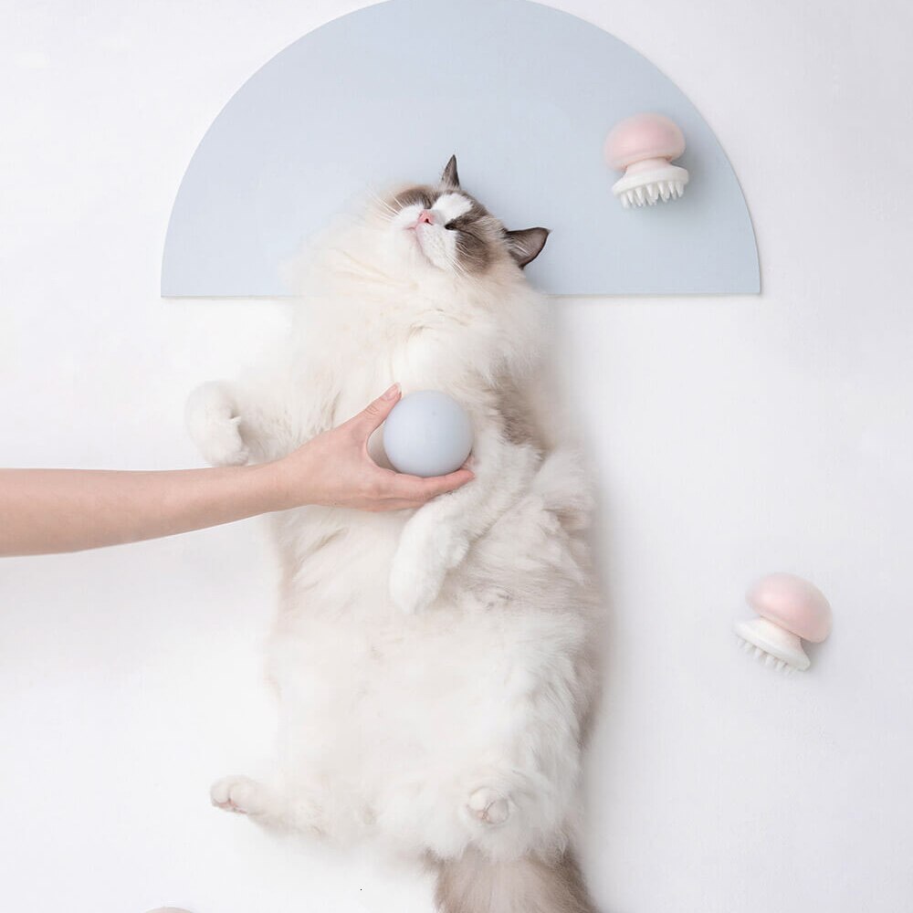 Jellyfish Pet Massager Comb Negative Ion Anti-Static For Cat Hair Clean Pet Grooming Massager Comb