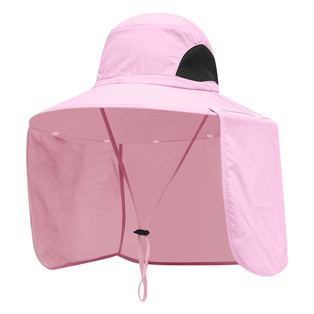 Schnell trocknender Fischerhut für Herren, UV-Nackenschutz, Sonnenschutz, draussen, atmungsaktives Gittergewebe, Wandern, Angelkappen, Sommer: Grau