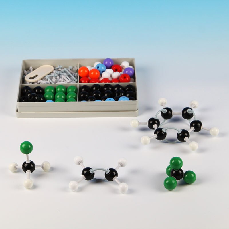 179 stk gymnasielærere og elever organisk kemi atommolekylær modelsæt atommolekylær strukturmodel