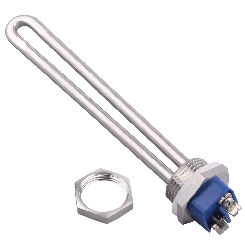 Calentador de agua, elemento calefactor de inmersión de 220V con rosca de 1 pulgada, calentador Tubular eléctrico SUS304 500W/750W/1000W/1500W: Plata / 6 kW