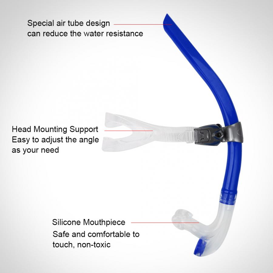 Diving Breathing Tube Adult Silicone Dry Scuba Diving Snorkeling Underwater Breathing Tube Swimming Equipment