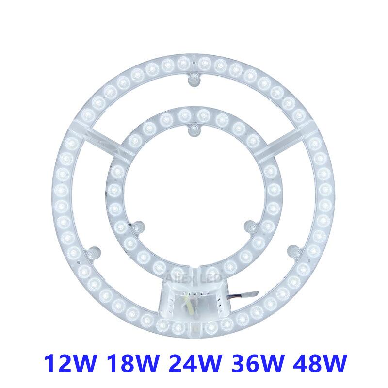 12W 18W 24W 36W 48W 72W 220V 240V Led Plafond Lamp Panel lamp Vervanging Chip Bron Lont Remould Led Hoge Helderheid Verlichting