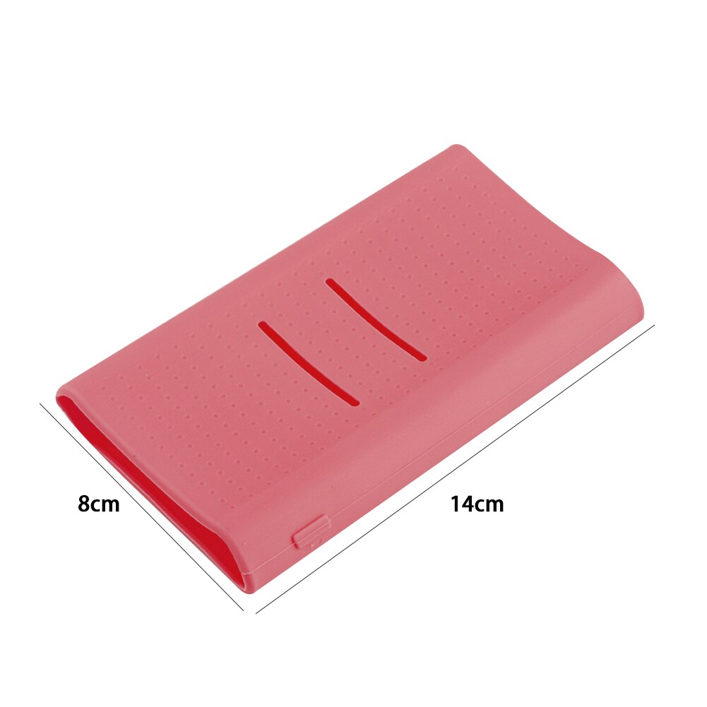 Funda de silicona para Xiaomi Power Bank 2 Generación, 20000mAh, PLM10ZM, funda de goma, bolsas para paquete de batería externa portátil