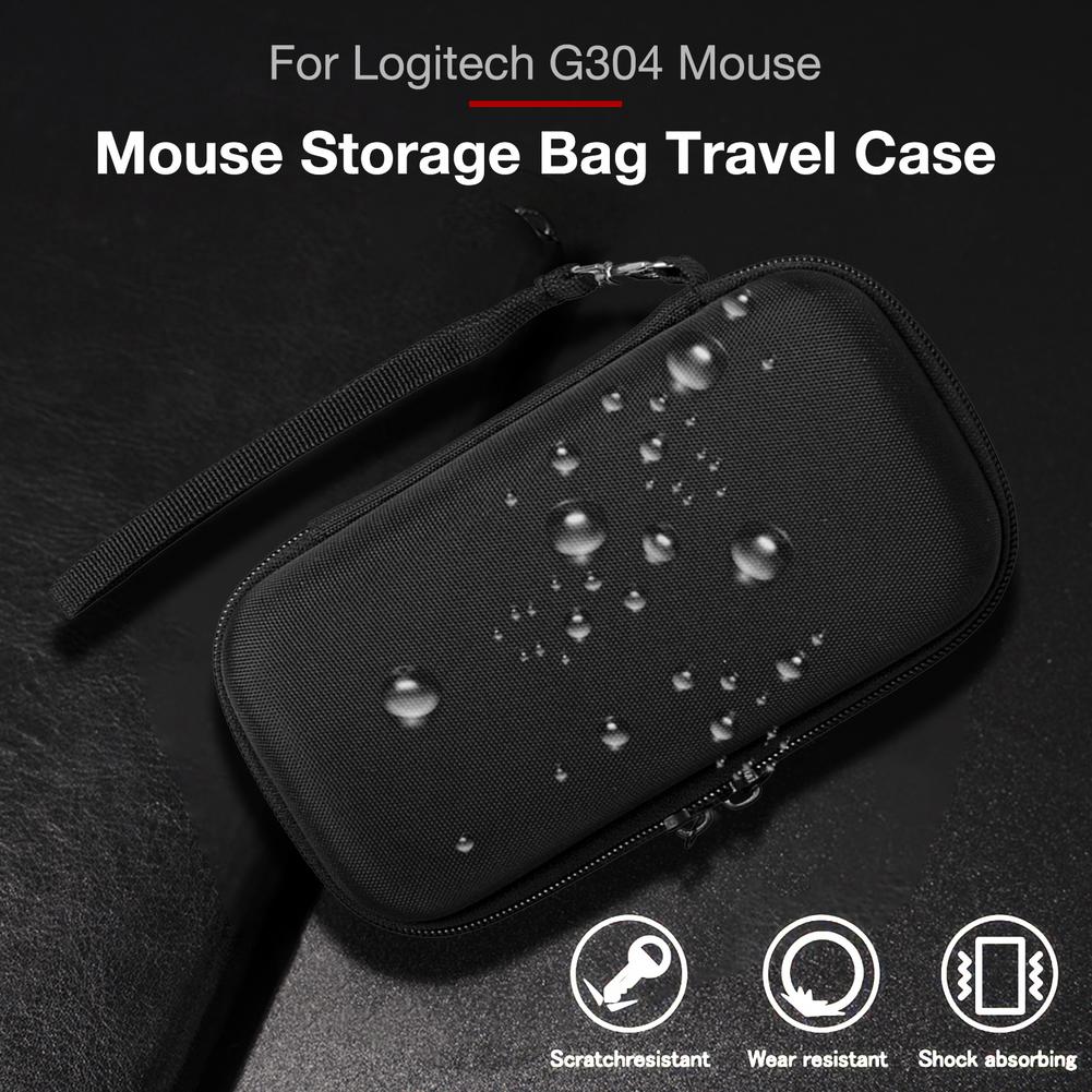 Digital Storage Bag USB Data Cable Organizer Travel Case Pouch Electronics Accessories For Logitech G304 Wireless Mouse Storage