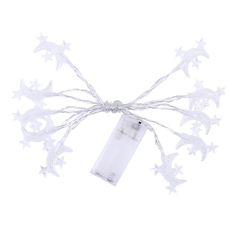 Ramadan Decoraties Ster Led String Lights Eid Mubarak Home Decor Event Feestartikelen Eid Al-Fitr decoratie: Default Title