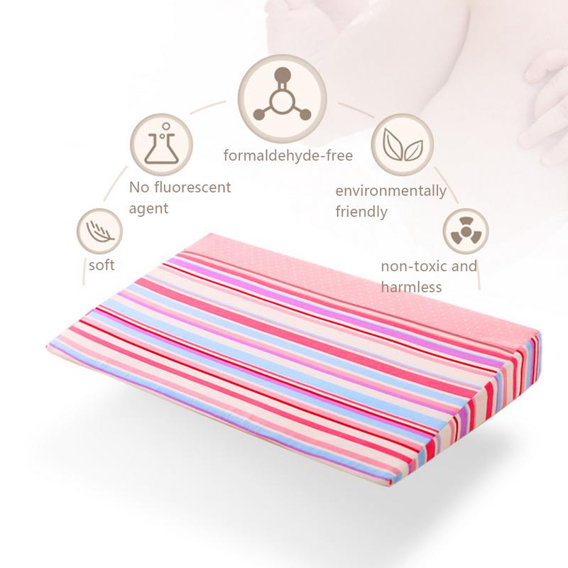 Baby Triangular Pillow Breastfeeding Wedge Sleep Positioner Milk Spitting Prevention Pillow