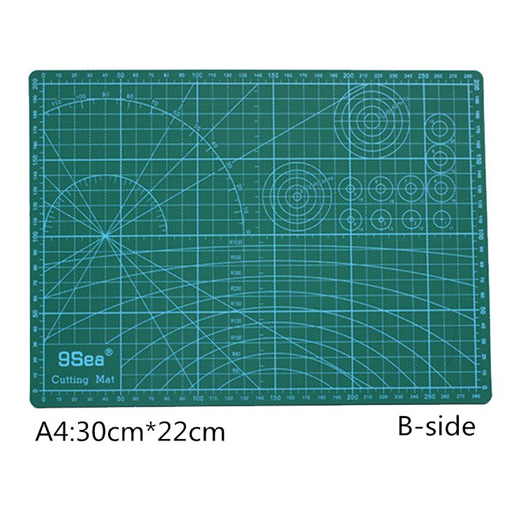 A4pvc Geavanceerde Rechthoekige Rooster Draad Snijden Pad Tool Plastic Snijden Plaat Pad Dubbele Snijden Pad Proces Diy Snijgereedschap