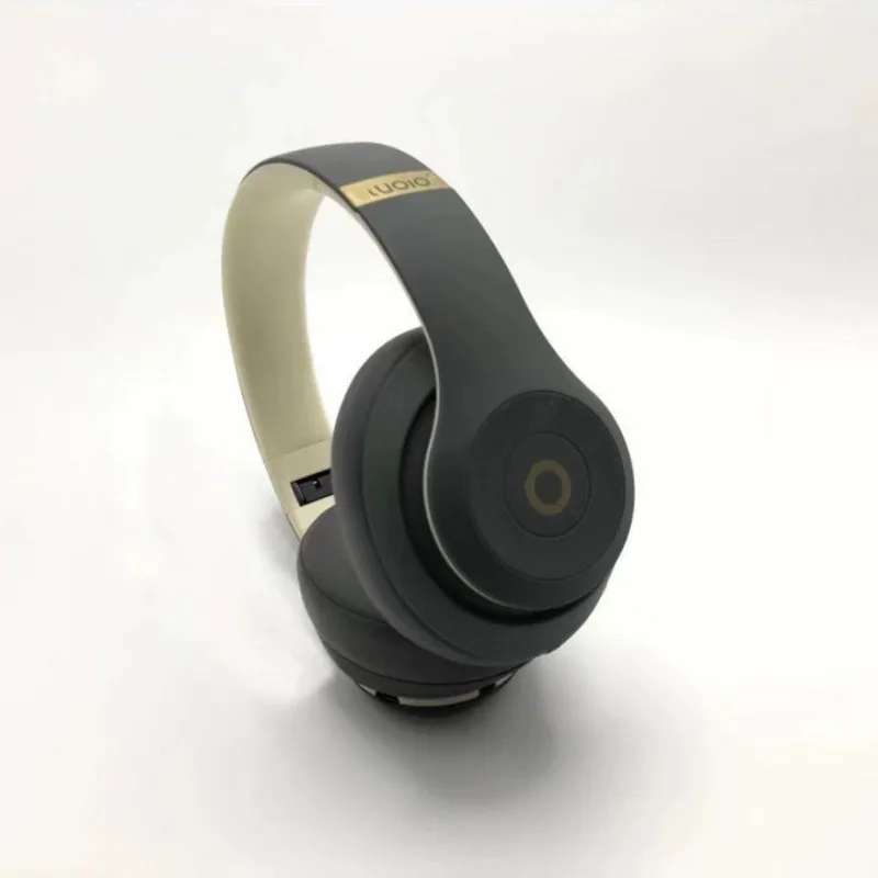 Studio3 Draadloze op het hoofd gemonteerde draadloze Bluetooth-oortelefoon Magic Sound B-recorder 3-oortelefoon S3 Telescopisch: Grey
