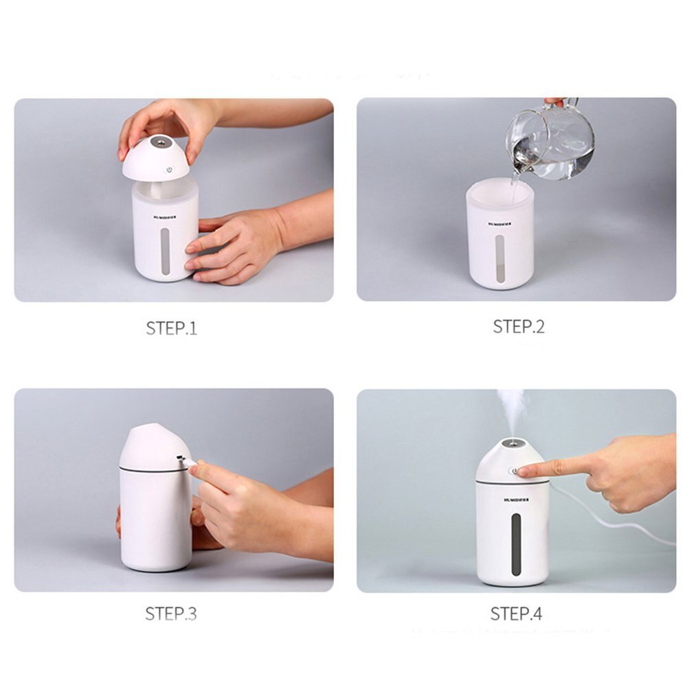 Office Portable Aroma Essential Oil Diffuser Durable Car Large Capacity Usb Humidifier For Bz1597